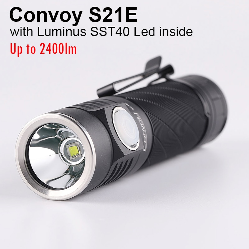 Convoy S21E LED , SST40 LED , 21700 ÷..